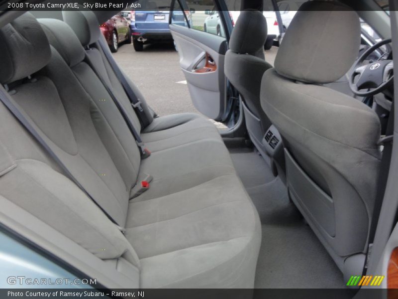 Sky Blue Pearl / Ash 2008 Toyota Camry XLE