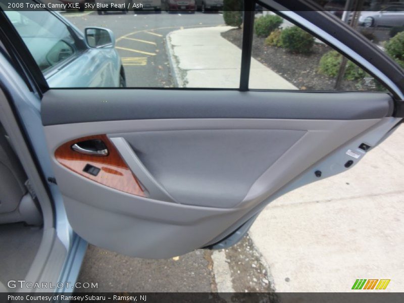 Sky Blue Pearl / Ash 2008 Toyota Camry XLE