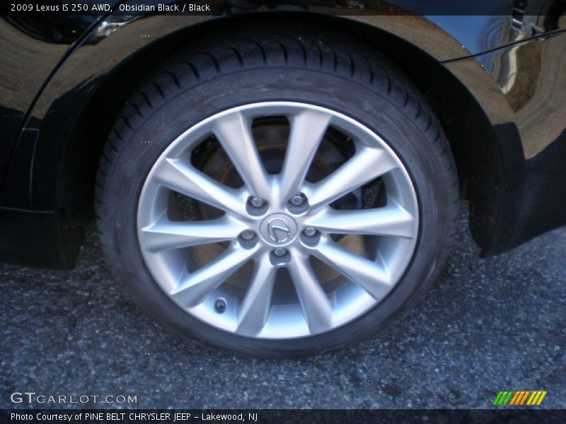  2009 IS 250 AWD Wheel
