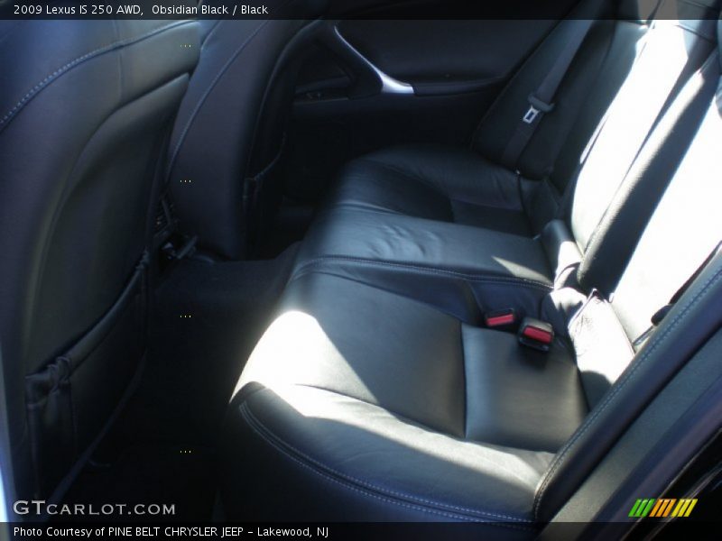 Obsidian Black / Black 2009 Lexus IS 250 AWD