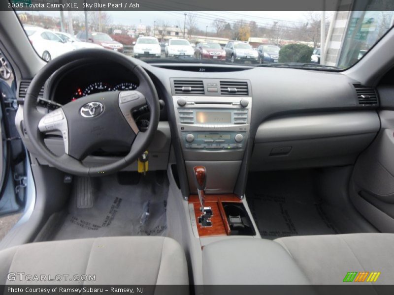 Sky Blue Pearl / Ash 2008 Toyota Camry XLE