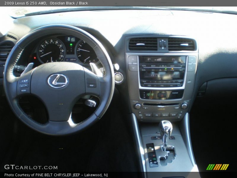 Obsidian Black / Black 2009 Lexus IS 250 AWD