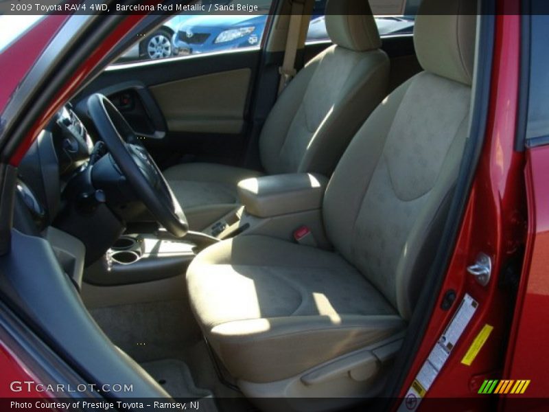 Barcelona Red Metallic / Sand Beige 2009 Toyota RAV4 4WD