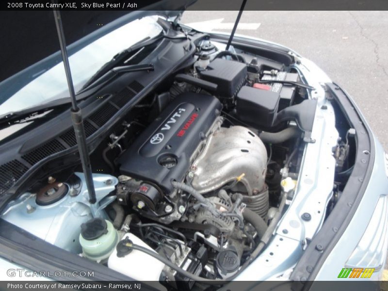 Sky Blue Pearl / Ash 2008 Toyota Camry XLE