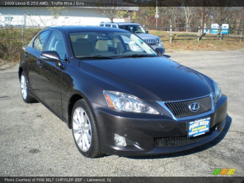 Truffle Mica / Ecru 2009 Lexus IS 250 AWD
