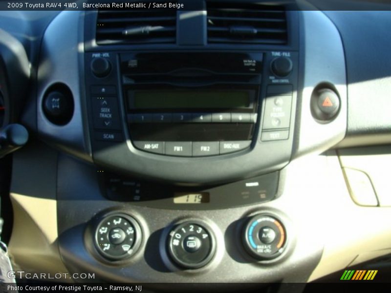 Barcelona Red Metallic / Sand Beige 2009 Toyota RAV4 4WD