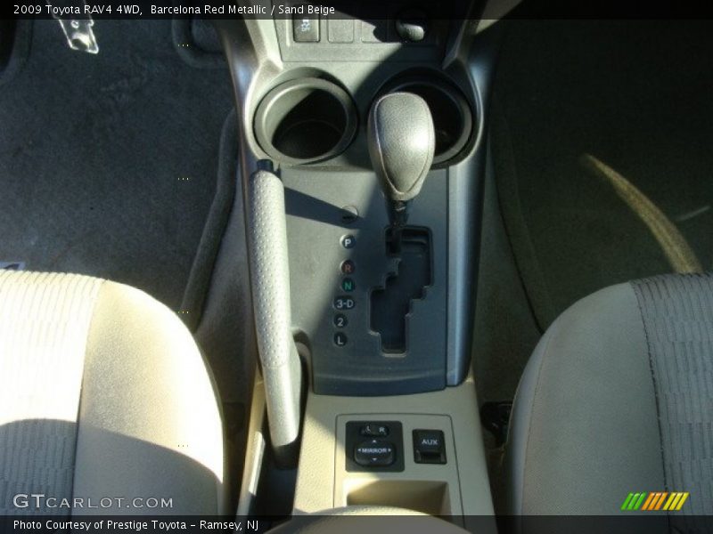 Barcelona Red Metallic / Sand Beige 2009 Toyota RAV4 4WD