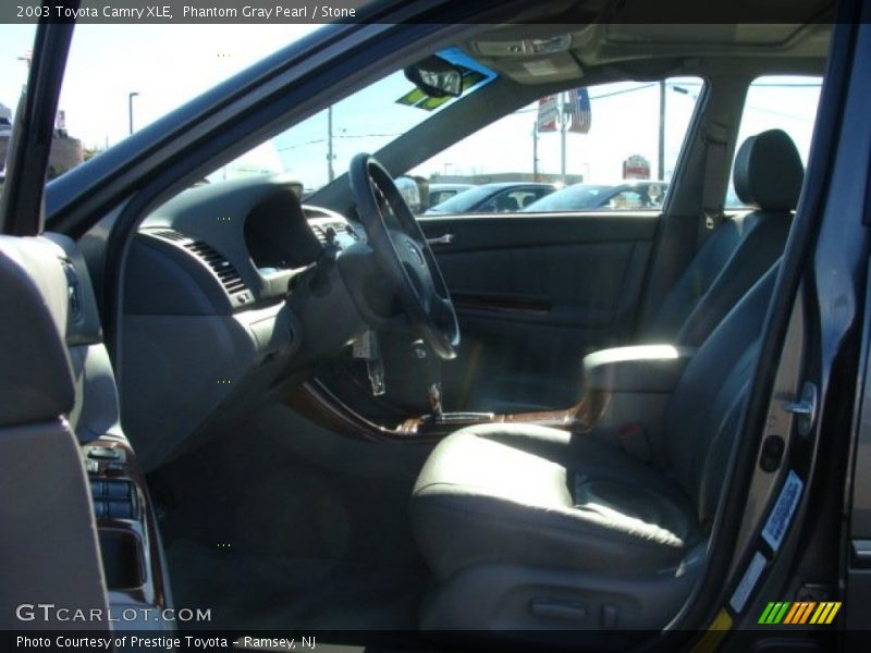 Phantom Gray Pearl / Stone 2003 Toyota Camry XLE
