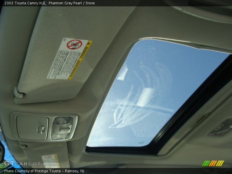 Phantom Gray Pearl / Stone 2003 Toyota Camry XLE