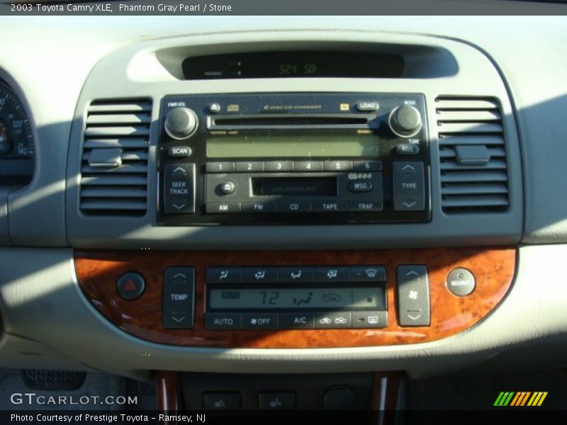 Phantom Gray Pearl / Stone 2003 Toyota Camry XLE