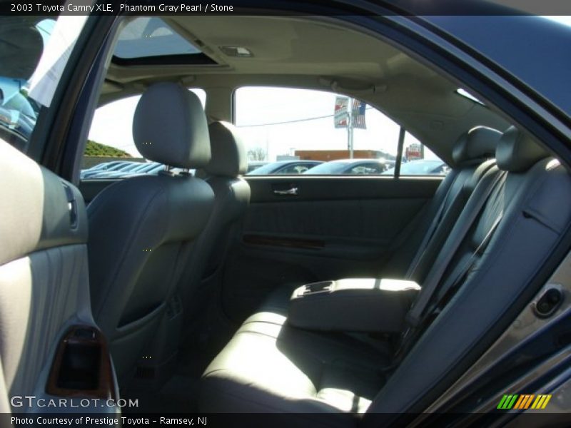 Phantom Gray Pearl / Stone 2003 Toyota Camry XLE