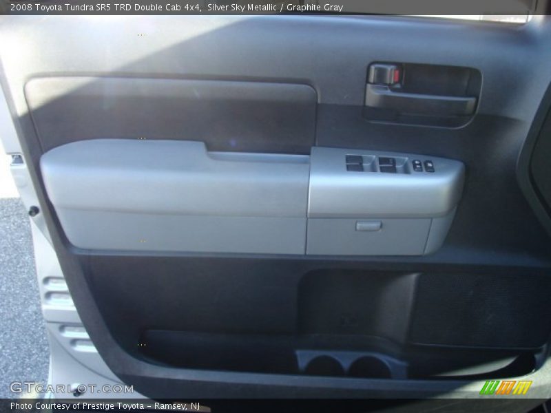 Silver Sky Metallic / Graphite Gray 2008 Toyota Tundra SR5 TRD Double Cab 4x4