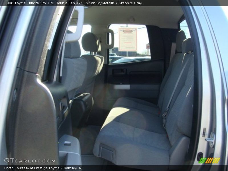Silver Sky Metallic / Graphite Gray 2008 Toyota Tundra SR5 TRD Double Cab 4x4