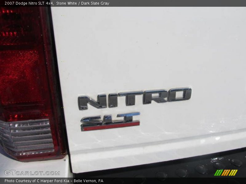 Stone White / Dark Slate Gray 2007 Dodge Nitro SLT 4x4