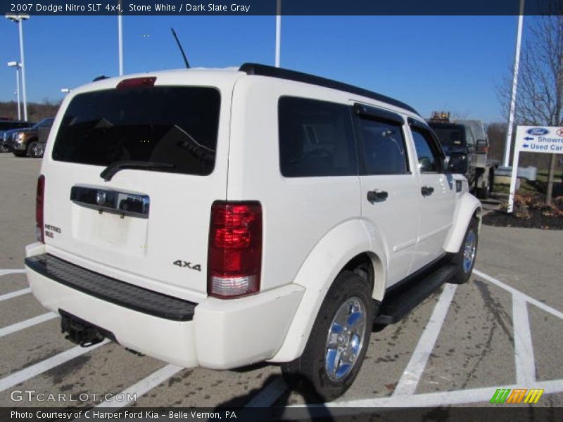 Stone White / Dark Slate Gray 2007 Dodge Nitro SLT 4x4