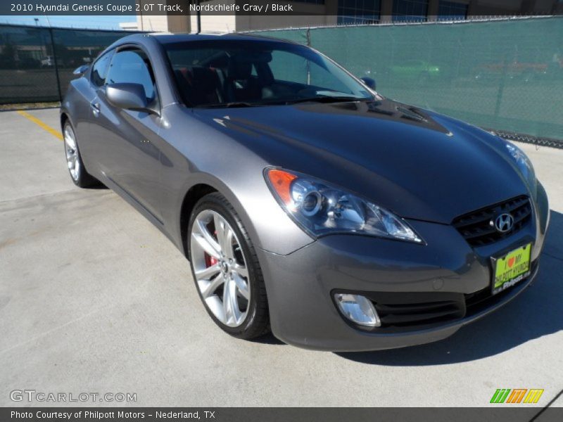 Front 3/4 View of 2010 Genesis Coupe 2.0T Track