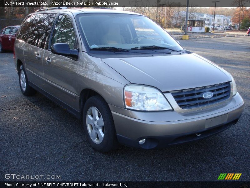 Arizona Beige Metallic / Pebble Beige 2004 Ford Freestar SES