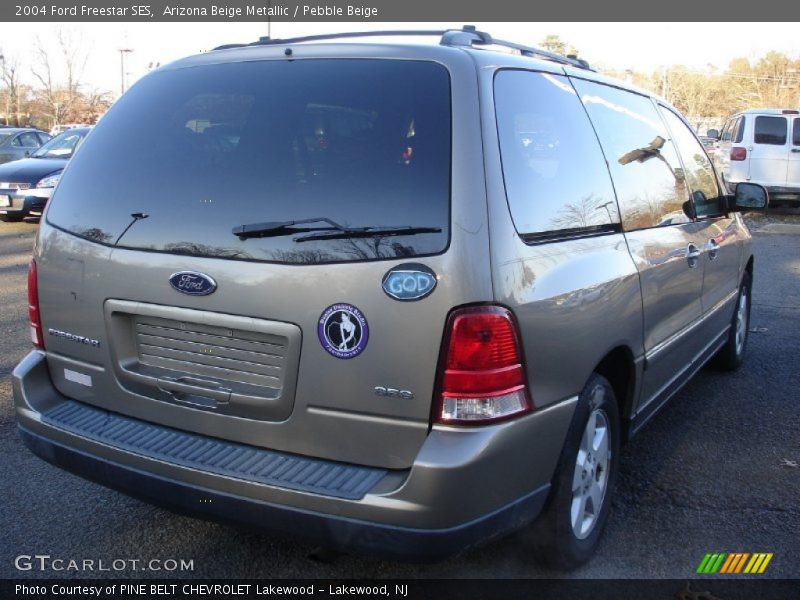 Arizona Beige Metallic / Pebble Beige 2004 Ford Freestar SES