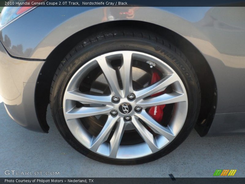 Nordschleife Gray / Black 2010 Hyundai Genesis Coupe 2.0T Track