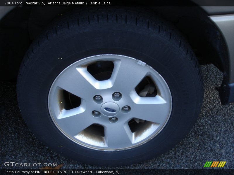 Arizona Beige Metallic / Pebble Beige 2004 Ford Freestar SES
