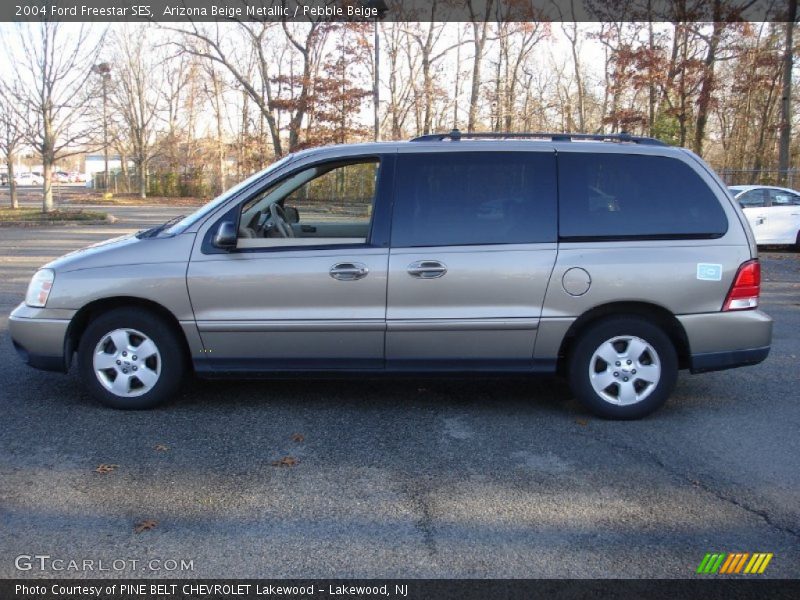 Arizona Beige Metallic / Pebble Beige 2004 Ford Freestar SES