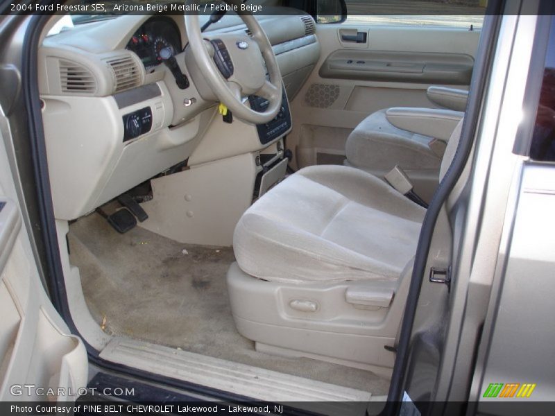 Arizona Beige Metallic / Pebble Beige 2004 Ford Freestar SES