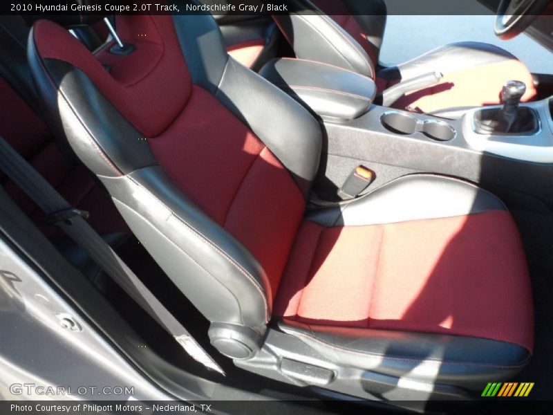  2010 Genesis Coupe 2.0T Track Black Interior