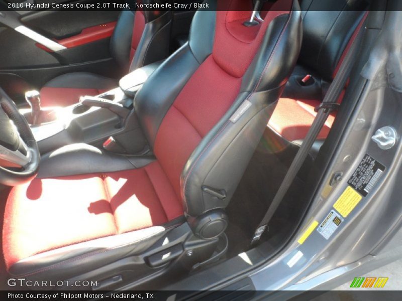  2010 Genesis Coupe 2.0T Track Black Interior