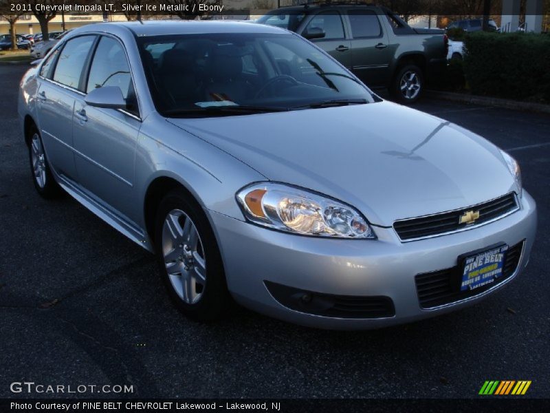 Silver Ice Metallic / Ebony 2011 Chevrolet Impala LT