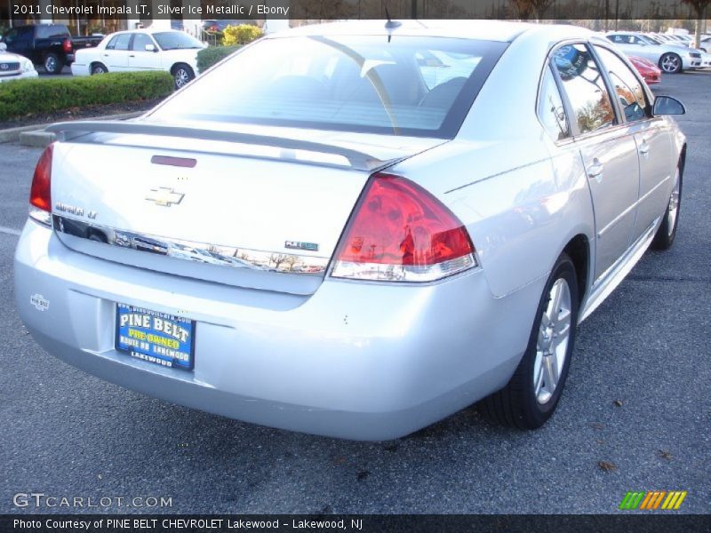 Silver Ice Metallic / Ebony 2011 Chevrolet Impala LT