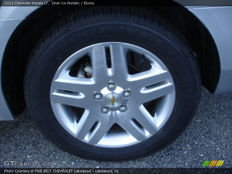 Silver Ice Metallic / Ebony 2011 Chevrolet Impala LT