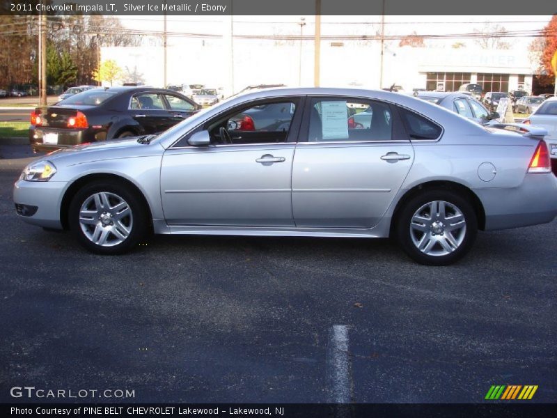 Silver Ice Metallic / Ebony 2011 Chevrolet Impala LT