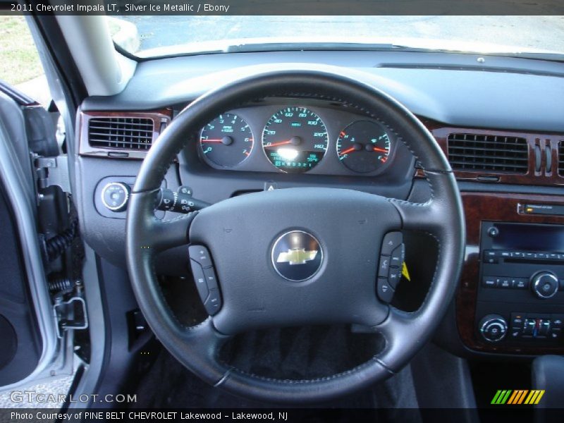 Silver Ice Metallic / Ebony 2011 Chevrolet Impala LT