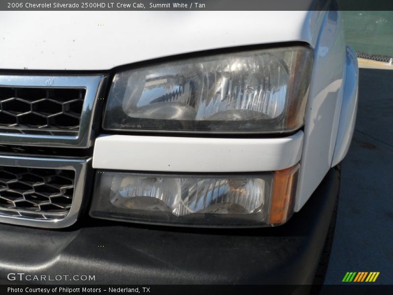 Summit White / Tan 2006 Chevrolet Silverado 2500HD LT Crew Cab