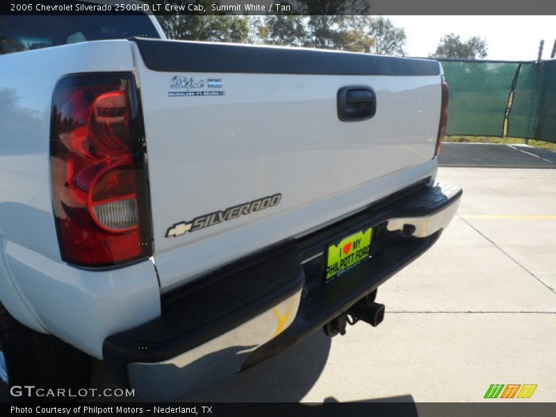 Summit White / Tan 2006 Chevrolet Silverado 2500HD LT Crew Cab