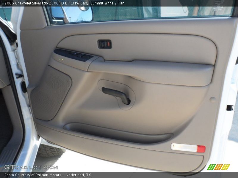 Summit White / Tan 2006 Chevrolet Silverado 2500HD LT Crew Cab