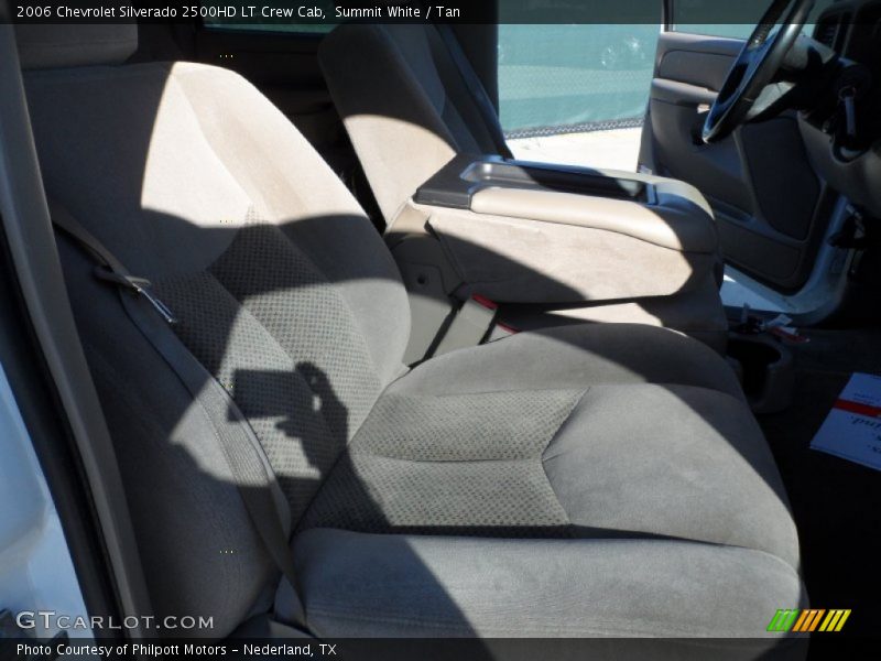 Summit White / Tan 2006 Chevrolet Silverado 2500HD LT Crew Cab