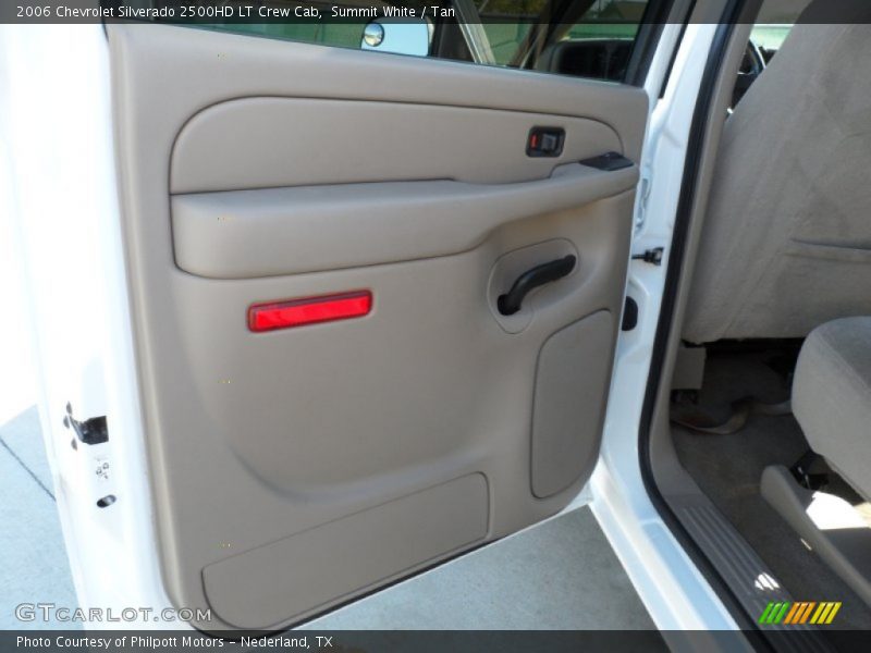 Summit White / Tan 2006 Chevrolet Silverado 2500HD LT Crew Cab