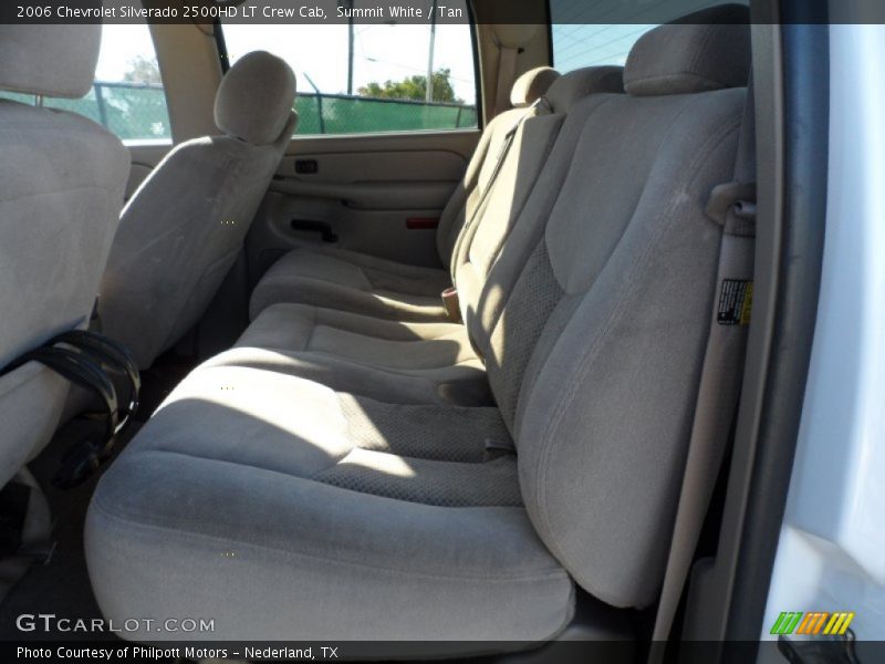 Summit White / Tan 2006 Chevrolet Silverado 2500HD LT Crew Cab