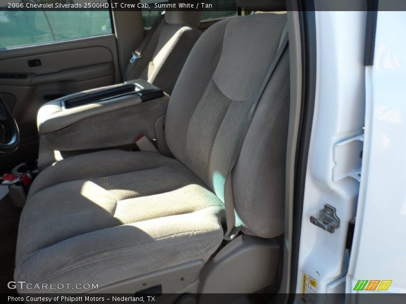Summit White / Tan 2006 Chevrolet Silverado 2500HD LT Crew Cab