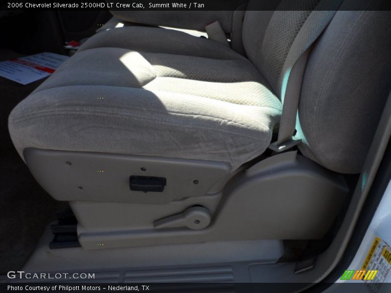 Summit White / Tan 2006 Chevrolet Silverado 2500HD LT Crew Cab