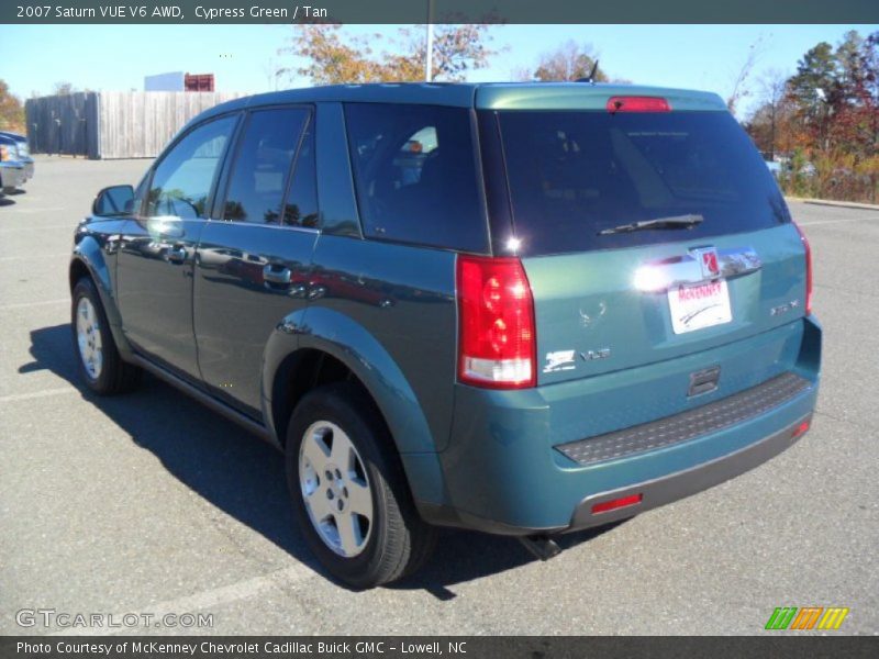 Cypress Green / Tan 2007 Saturn VUE V6 AWD