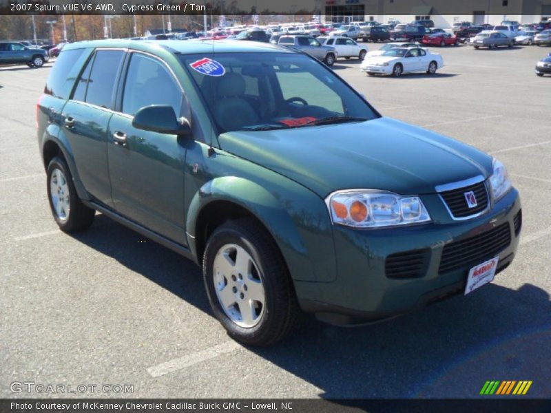 Cypress Green / Tan 2007 Saturn VUE V6 AWD