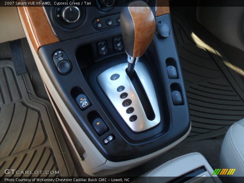 Cypress Green / Tan 2007 Saturn VUE V6 AWD