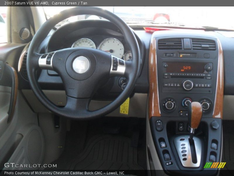 Cypress Green / Tan 2007 Saturn VUE V6 AWD