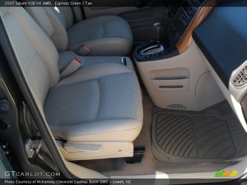 Cypress Green / Tan 2007 Saturn VUE V6 AWD