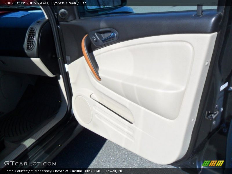 Cypress Green / Tan 2007 Saturn VUE V6 AWD