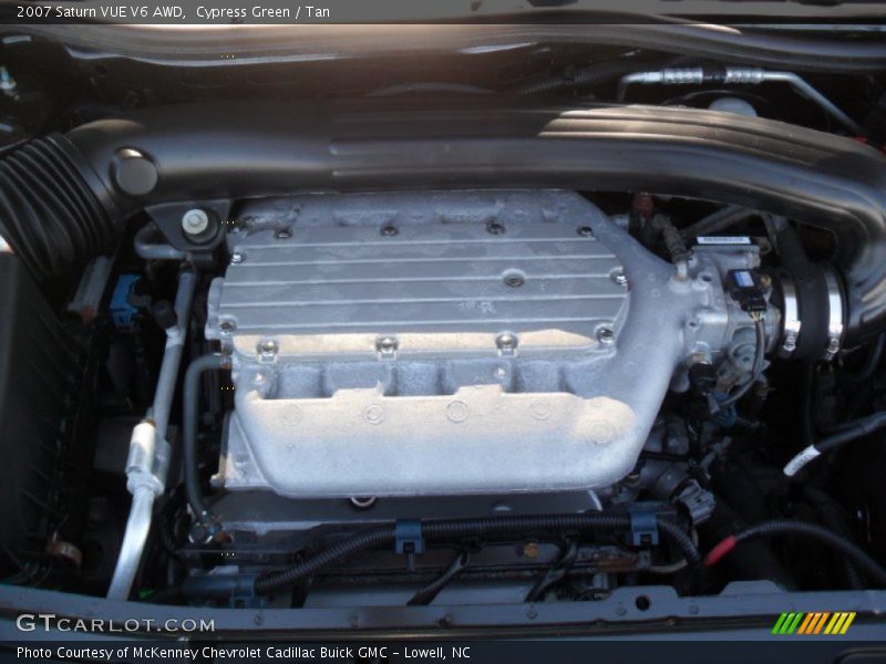Cypress Green / Tan 2007 Saturn VUE V6 AWD