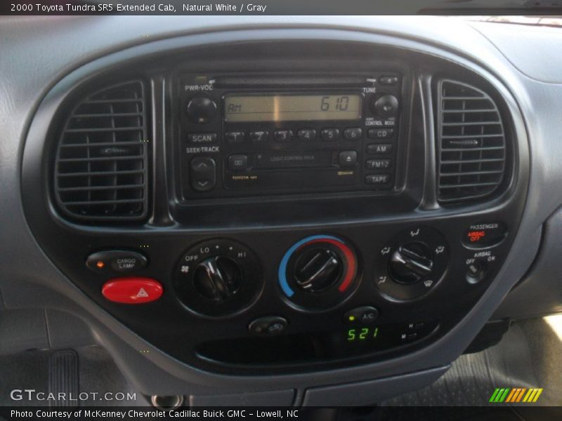 Natural White / Gray 2000 Toyota Tundra SR5 Extended Cab