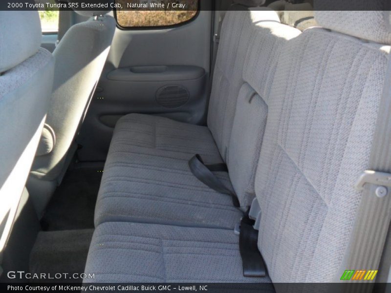 Natural White / Gray 2000 Toyota Tundra SR5 Extended Cab